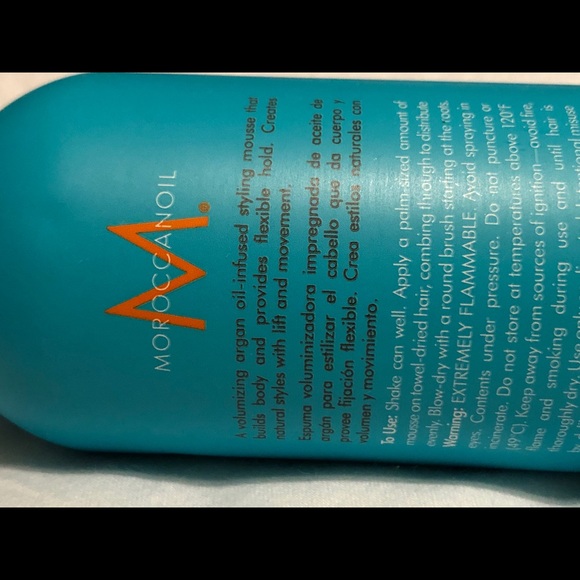 Moroccanoil voluminizing mousse NEW - Picture 4 of 5